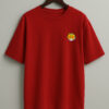 FIRED UP RED OVERSIZED T-SHIRT BY OVERHEAT