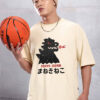 TOKYA JAPAN BEIGE OVERSIZED T-SHIRT BY OVERHEAT