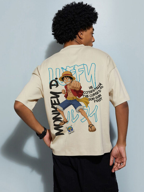 LUFFY ONE PIECE OVERSIZED T-SHIRT BY OVERHEAT