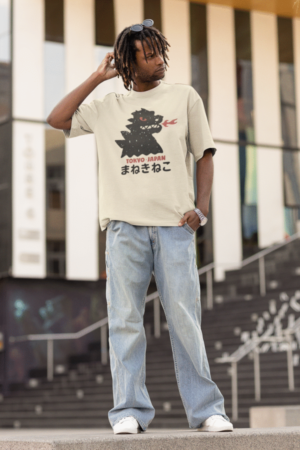 mockup-of-a-man-with-locs-wearing-an-oversized-t-shirt-and-looking-serious-m25209 TOKYA JAPAN BEIGE OVERSIZED T-SHIRT BY OVERHEAT